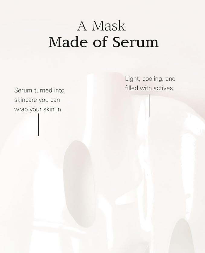 Nuborn Cell Hydrogel Collagen Mask | Hydrating Face Masks with Peptides & Hyaluronic Acid | Collagen Face Mask Overnight for Glass Skin | Face Masks Korean (4-Pack)