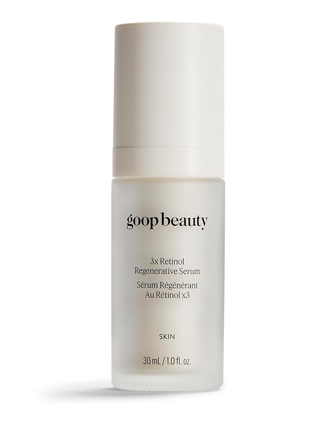 goop Beauty 3x Retinol Regenerative Serum | Face Serum to Reduce the Look of Deep Wrinkles, Pores, & Texture | Granactive Retinoid, Encapsulated Retinal, & Encapsulated Retinol | 1 fl oz