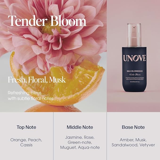 Silk Oil Essence Hair Serum 70ml/2.4fl.oz | Nourishing Hair Oil for Dry, Frizzy, and Damaged Hair | Lightweight Smoothing Serum | Frizz Control and Split End Care | Heat Protection