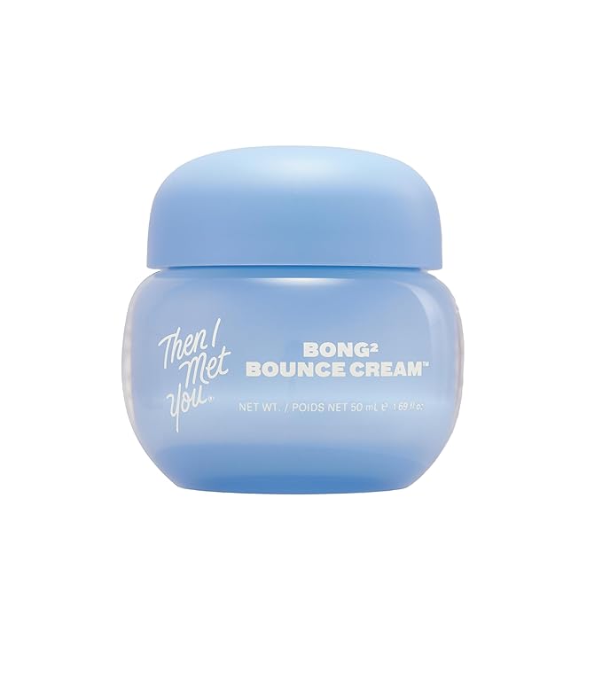 Then I Met You Bong² Bounce Cream, Lightweight Gel Cream Barrier Moisturizer with Hallabong Extract, Omega-3 Fatty Acids, Squalane, and Ceramides, Cruelty-Free, Hydration for Oily Skin, 1.69 fl oz