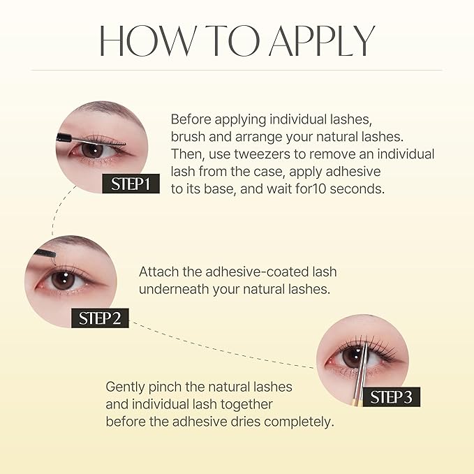 EYEME Eyelash x Artist Collaboration NO.02 – 5 Set Pack, Lightweight False Eyelashes, Wispy Lashes for a Flawless Natural Look, Perfect for Daily Wear & Comfortable Fit, K-Beauty