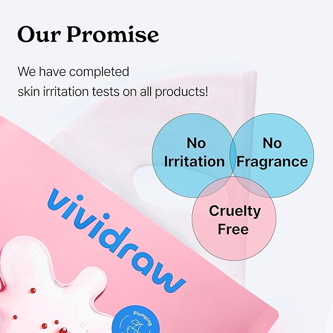 Cherry Collagen Firming Capsule Ampoule Gel Mask (4EA) | Real Hydrogel Korean Face Masks with Peptide | Anti-Aging, Fine Lines & Pore Minimizer | Boosts Elasticity & Enhances Glow Skin