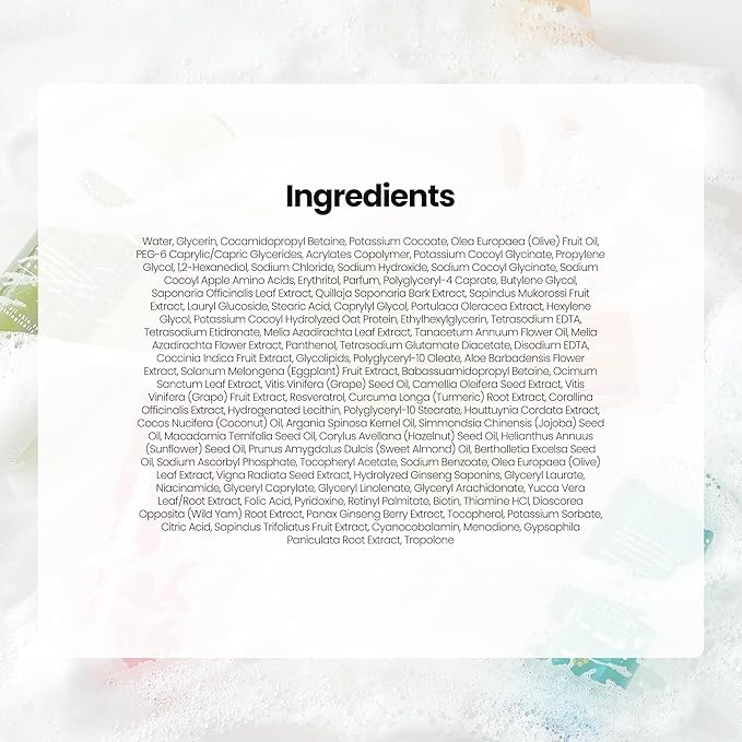 [K-Beauty] Blue Tansy Oil to Foam - All-in-One Korean Face Wash OilBased Foaming Facial Cleanser - Excess Sebum & Oil Control - Makeup Deep Cleansing Oil for All Skin Types (3.88 fl oz)